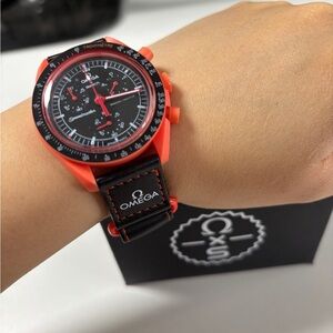 Omega Earth Volcano Battery Watch